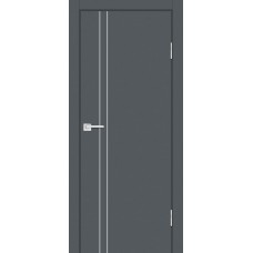P-20 NEW PET графит матовый, 550*1900 Al-молдинг