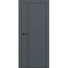 P-20 NEW PET графит матовый, 600*1900 черный молдинг