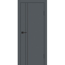 P-20 NEW PET графит матовый, 900*2000 черный молдинг