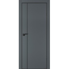 P-21 NEW PET, графит матовый 700*2000, черный молдинг РЕТ ABS черная кромка с 4-х ст.