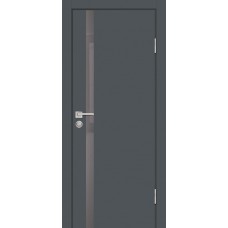 P-8 NEW PET графит матовый, 800*2000 стекло серый лакобель