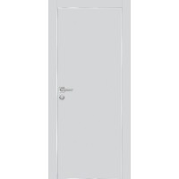 PX-1 PET агат матовый, 550*1900 врезка под петли AGB и замок  Al-кр. с 4-х ст