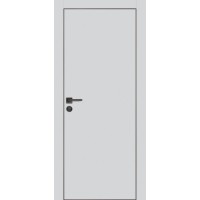 PX-1 PET агат матовый, 600*1900 врезка под петли AGB и замок  черн.кр. с 4-х ст