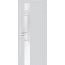 PX-10 PET агат матовый, 600*1900 белоснежный лакоб. врезка под петли AGB и замок , Al-кр. с 4-х ст.