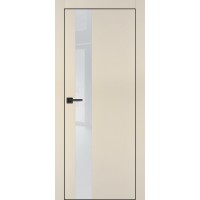 PX-10 PET бежевый матовый, 550*1900 лунный лакоб. врезка под петли AGB и замок , черная кр. с 4-х с