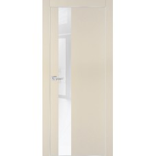 PX-10 PET бежевый матовый, 600*2000 белоснежный лакоб. врезка под петли AGB и замок , Al-кр. с 4-х