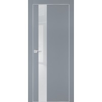 PX-10 PET серый матовый, 550*1900 лунный лакоб. врезка под петли AGB и замок , Al-кр. с 4-х ст.