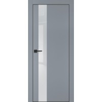PX-10 PET серый матовый, 550*1900 лунный лакоб. врезка под петли AGB и замок , черная кр. с 4-х ст.