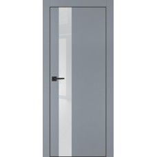 PX-10 PET серый матовый, 550*1900 лунный лакоб. врезка под петли AGB и замок , черная кр. с 4-х ст.