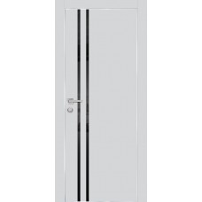 PX-11 PET агат матовый, 600*1900 черный лакоб. врезка под петли AGB и замок , Al-кр. с 4-х ст.