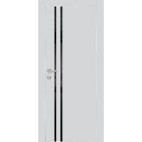 PX-11 PET агат матовый, 700*2000 черный лакоб. врезка под петли AGB и замок , Al-кр. с 4-х ст.