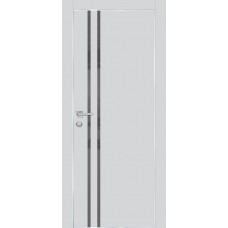 PX-11 PET агат матовый, 900*2000 серый лакоб. врезка под петли AGB и замок , Al-кр. с 4-х ст.