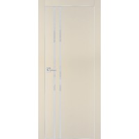 PX-11 PET бежевый матовый, 550*1900 лунный лакоб. врезка под петли AGB и замок , Al-кр. с 4-х ст.