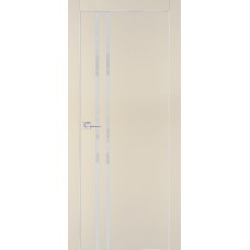 PX-11 PET бежевый матовый, 550*1900 лунный лакоб. врезка под петли AGB и замок , Al-кр. с 4-х ст.