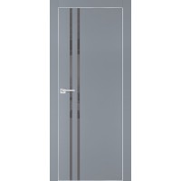 PX-11 PET серый матовый, 800*2000 серый лакоб. врезка под петли AGB и замок , Al-кр. с 4-х ст.