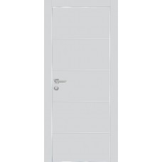 PX-12 PET агат матовый, 550*1900 врезка под петли AGB и замок  Al-кр. с 4-х ст