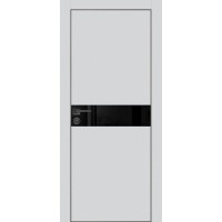 PX-13 PET агат матовый, 800*2000 черный лакоб. врезка под петли AGB и замок , черная кр. с 4-х ст.