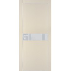 PX-13 PET бежевый матовый, 600*2000 лунный лакоб. врезка под петли AGB и замок , Al-кр. с 4-х ст.