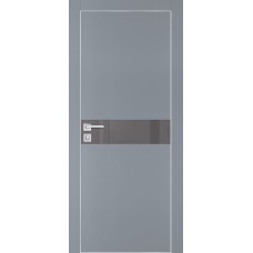 PX-13 PET серый матовый, 550*1900 серый лакоб. врезка под петли AGB и замок , Al-кр. с 4-х ст.