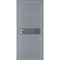 PX-13 PET серый матовый, 700*2000 серый лакоб. врезка под петли AGB и замок , Al-кр. с 4-х ст.