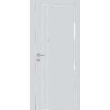 PX-14 PET агат матовый, 600*2000 молдинг врезка под петли AGB и замок  Al-кр. с 4-х ст