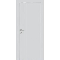 PX-14 PET агат матовый, 800*2000 молдинг врезка под петли AGB и замок Al-кр. с 4-х ст