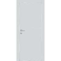 PX-15 PET агат матовый, 550*1900 молдинг врезка под петли AGB и замок  Al-кр. с 4-х ст
