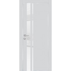 PX-16 PET агат матовый, 600*2000 белоснежный лакоб. врезка под петли AGB и замок  Al-кр. с 4-х ст
