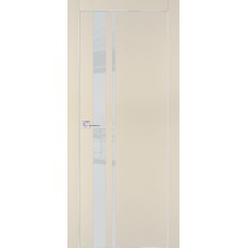 PX-16 PET бежевый матовый, 550*1900 лунный лакоб. врезка под петли AGB и замок  Al-кр. с 4-х ст