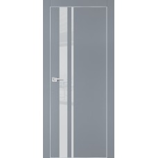 PX-16 PET серый матовый, 550*1900 лунный лакоб. врезка под петли AGB и замок  Al-кр. с 4-х ст