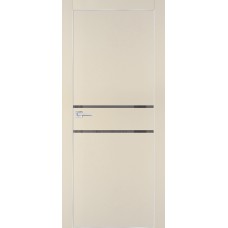 PX-18 PET бежевый матовый, 550*1900 серый лакоб. врезка под петли AGB и замок , Al-кр. с 4-х ст.