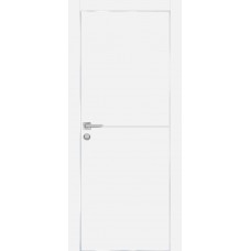 PX-19 PET белый матовый, 900*2000 Al-молдинг врезка под петли AGB и замок Al-кр. с 4-х ст.