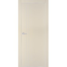 PX-20 PET бежевый матовый, 800*2000 Al-молдинг врезка под петли AGB и замок Al-кр. с 4-х ст.