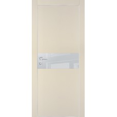 PX-3 PET бежевый матовый, 550*1900 лунный лакоб. врезка под петли AGB и замок  Al-кр. с 4-х ст