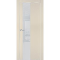 PX-6 PET бежевый матовый, 800*2000 лунный лакоб. врезка под петли AGB и замок Al-кр. с 4-х ст