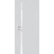 PX-8 PET агат матовый, 600*2000 белоснежный лакоб. врезка под петли AGB и замок , Al-кр. с 4-х ст.