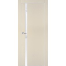 PX-8 PET бежевый матовый, 600*1900 белоснежный лакоб. врезка под петли AGB и замок , Al-кр. с 4-х с