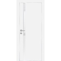 PX-8 PET белый матовый, 550*1900 белоснежный лакоб. врезка под петли AGB и замок , Al-кр. с 4-х ст.