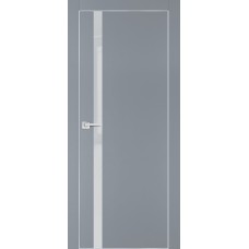 PX-8 PET серый матовый, 550*1900 лунный лакоб. врезка под петли AGB и замок , Al-кр. с 4-х ст.