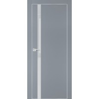 PX-8 PET серый матовый, 600*2000 лунный лакоб. врезка под петли AGB и замок , Al-кр. с 4-х ст.
