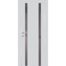 PX-9 PET агат матовый, 550*1900 серый лакоб. врезка под петли AGB и замок  Al-кр. с 4-х ст