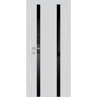PX-9 PET агат матовый, 600*1900 черный лакоб. врезка под петли AGB и замок  Al-кр. с 4-х ст