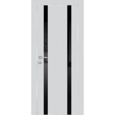 PX-9 PET агат матовый, 600*2000 черный лакоб. врезка под петли AGB и замок  Al-кр. с 4-х ст