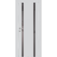 PX-9 PET агат матовый, 700*2000 серый лакоб. врезка под петли AGB и замок  Al-кр. с 4-х ст