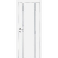 PX-9 PET белый матовый, 600*2000 лунный лакоб. врезка под петли AGB и замок Al-кр. с 4-х ст