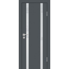 P-9 NEW PET графит матовый, 700*2000 стекло лунный лакобель