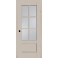 PSС-43 Classic РР шеллгрей ДО 800*2000 стекло сатинат
