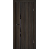 P-22 NEW nanoshpon, эвкалипт африканский 600*1900 стекло черный лакобель, ABS-черная кромка с 4-х