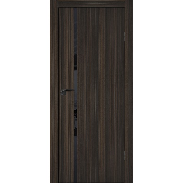 P-22 NEW nanoshpon, эвкалипт африканский 600*2000 стекло черный лакобель, ABS-черная кромка с 4-х