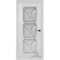 Дверь межкомнатная Багет 17 эмаль белая